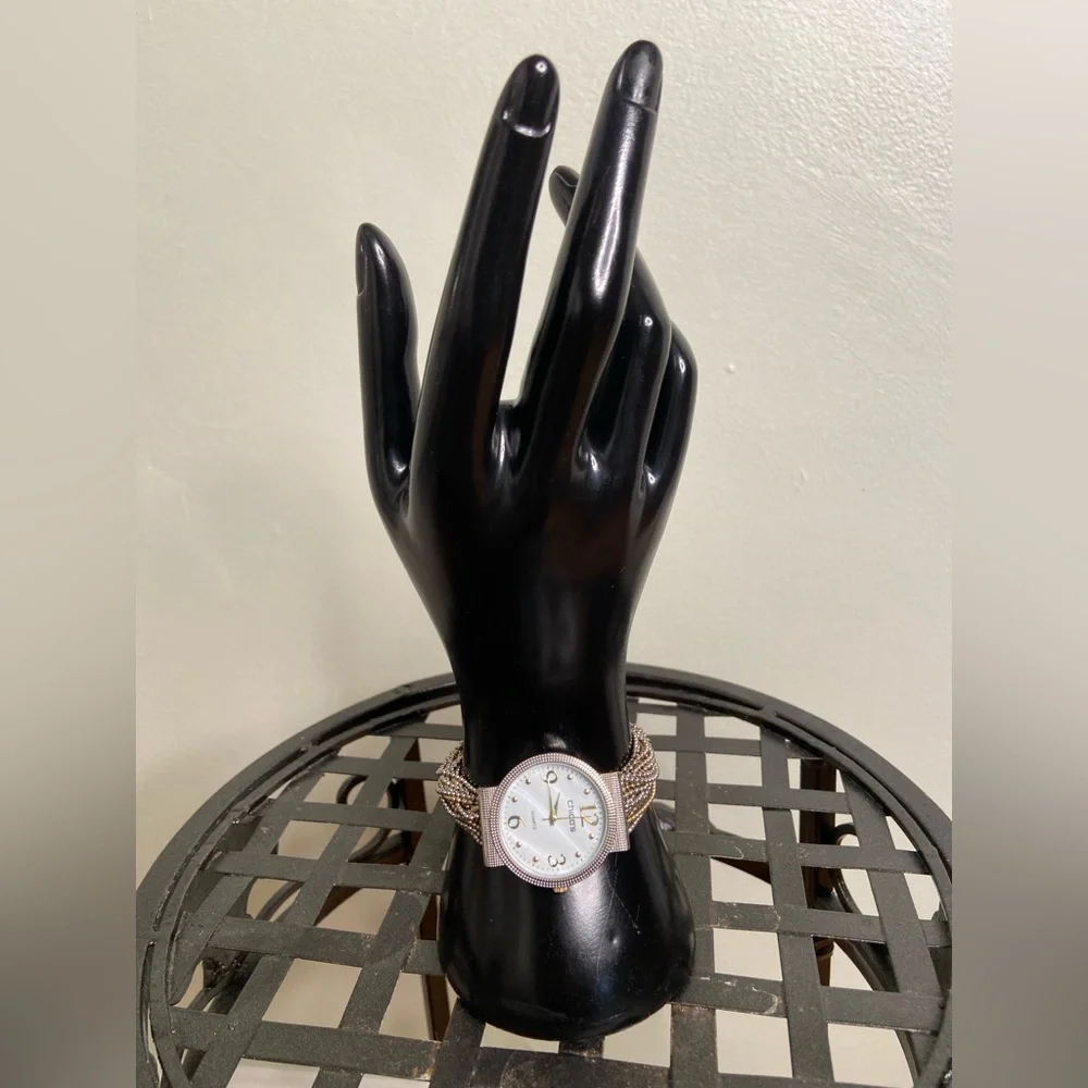Chico’s Watch Costume Jewelry Gold & Silver colors